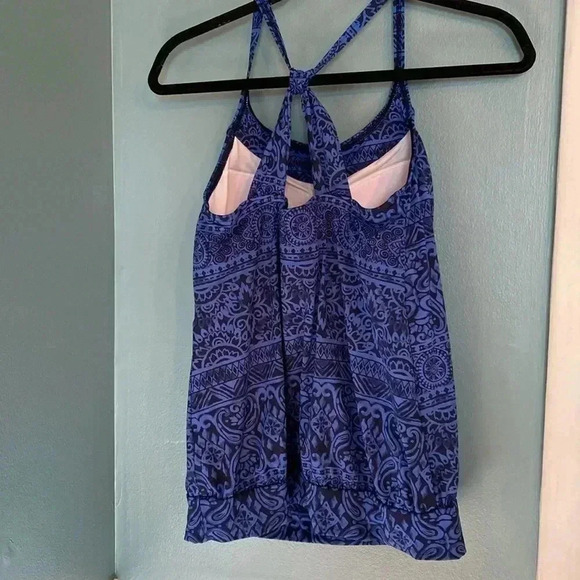 Lands End bathing suit top - size 8 - blue - Tankini top - like new - Picture 5 of 7